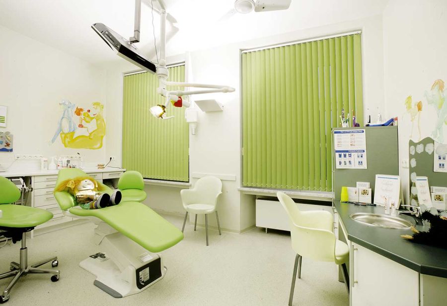 Behandlungszimmer Kinderzahnarzt Landshut